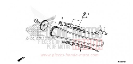 CAM CHAIN/TENSIONER NC750JH de 2017
